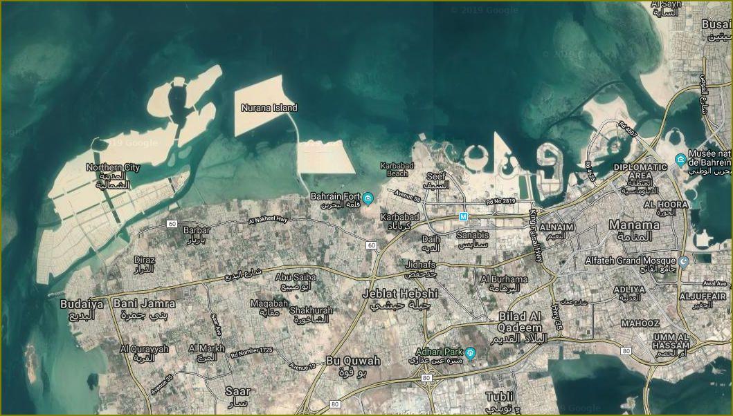 Bahrein nord iles